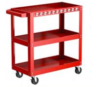 CRUIZER Carrello multifunzione banco da lavoro officina 3 ripiani ganci