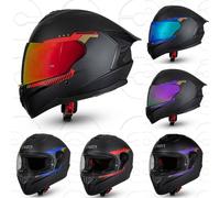 CRUIZER Casco Integrale moto Omologato visiera singola specchiata Pinlock