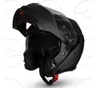 CRUIZER Casco moto modulare Omologato visiera esterna e interna a scomparsa para