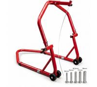 Cruizer Cavalletto alza moto anteriore sotto canotto rosso REGOLABILE kit 6 pern