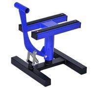 Cruizer - Cavalletto centrale alza moto cross enduro motard per manutenzione, portata massima 200 Kg (Blu)