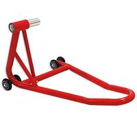 Cruizer - Cavalletto monobraccio posteriore rosso per moto Ducati Monster 1100 Evo S2R S4R S2RS S4RS Hypermotard 821 796, perno di sollevamento 21,7/25,5 mm