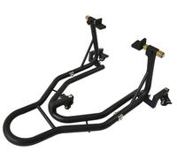 CRUIZER Cavalletto sposta moto Posteriore Mobile con ruote Nero