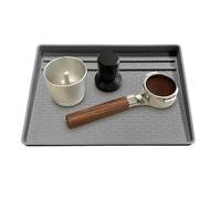 Crumb Catcher Tray - Coffee Tamper Mat, Heat Resistant Kitchen Pad