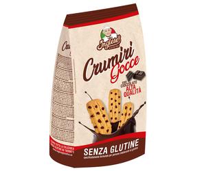 Crumiri senza glutine con gocce di cioccolato - Inglese 300 g