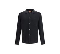 Cruna Black Fleece Wool Coat - IT46 | S