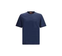 Cruna Blue Cotton T-Shirt - IT54 | XXL