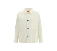 Cruna Cream Cotton Coat - IT48 | M