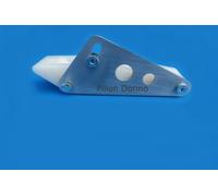 Cruna guida catena KTM anno 1979/81 doppio ammortizzatore completa di staffa