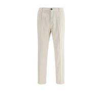Cruna - Pantaloni Slim in Velluto a Coste - - Trousers - Uomo - Beige - XL