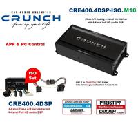 Crunch CRE400.4DSP-ISO.M18 Dsp Amplificatore Plug & Play Compatibile Con Land