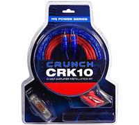 Crunch CRK10 | 10 mm² Verstärker-Anschluss-Set - Kabelset 5 m mit Cinchkabel