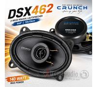 Crunch DSX462 4x6 Sistema 150 x 100mm VW Polo,Golf 2 Post + Adattatore Spina Neu
