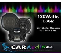 Crunch DSX42 120WATTS 4'' 10CM Slim Leggero Altoparlanti per Auto Classiche
