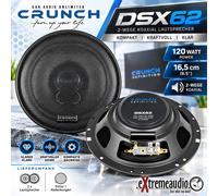 Crunch DSX62 16,5 cm (6,5") altoparlante coassiale piatto a 2 vie potenza...