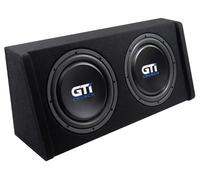 Crunch GTI300T Bassreflex Gehaeusesubwoofer 30 CM (12 ") Con Passiv-Membran 600