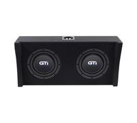 Crunch GTI200S Downfire Subwoofer-Box 20 CM (8“) Gehaeusesubwoofer 400 Watt