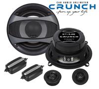 Crunch GTI5.2E Altoparlante 13 cm (5.25") sistema di componenti a 2 vie 160 Watt