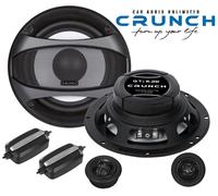Crunch GTI6.2E 16cm 2-Wege Sistema Altoparlante Gti 6.2E 160mm Auto Casse Set
