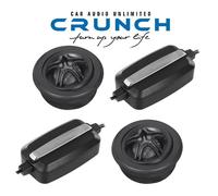 Crunch GTI6.2T 25 MM Tessuto Neodimio Tweeter con Cavo Frequenza-Soft - 1 Paio