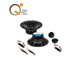 Crunch GTS 6.2 C Kit 2 Vie Altoparlanti Casse Auto Woofer 165 mm Tweeter