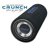 Crunch GTS250 25 CM (10 ") Single-Bassreflex-Tube Subwoofer 500 Watt Power