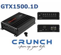 CRUNCH GTX1500.1D - Amplificatore digitale mono classe D con 1500 W max | Gravity Mini AMPLIFIERS | CRUNCH Car Audio Unlimited