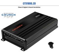 CRUNCH GTX1800.2D - Amplificatore digitale a 2 canali con 1800 W max | Gravity Mini AMPLIFIERS | CRUNCH Car Audio Unlimited