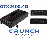CRUNCH GTX2400.4D - Amplificatore digitale a 4 canali con 2400 W max | Gravity Mini AMPLIFIERS | CRUNCH Car Audio Unlimited