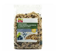 LA FINESTRA SUL CIELO Crunchy con Avena Quinoa e Mirtilli Bio, 375 grammi