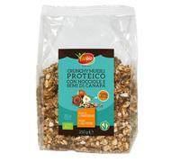 Crunchy Muesli Proteico con Nocciole e Semi di Canapa Senza Glutine -