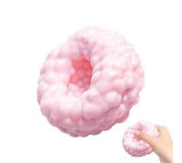 Crunchy Stress Ball Stretchy Fidget Toy Moldable Squeeze Sensory Ball for Stress Relief and Focus Support, Anti Hand Toy for Adults Students Travel Home Office Classroom Car Ride Use