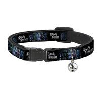 Crunchyroll Cat Collar, Breakaway Collar with Bell, Black Butler Five Character
