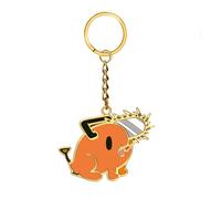 Crunchyroll - Chainsaw Man - Chibi Design 2 - Metall Emaille Keychain, Schlüsselanhänger - 6cm - original & lizensiert