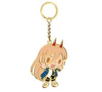 Crunchyroll - Chainsaw Man - Chibi Design 3 - Metall Emaille Keychain, Schlüsselanhänger - 6cm - original & lizensiert