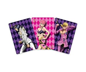 Crunchyroll - JoJoJo's Bizarre Adventure - 52 Carte da Gioco - Poker, Gioco di Carte, Deck, Playing Cards