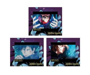 Crunchyroll - Jujutsu Kaisen - 3D Karten/Lenticular Cards + Rahmen - (3 Stück) - original & lizensiert