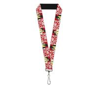 Crunchyroll Lanyard, Cowboy Bebop Spike and Faye Back to Back and Logo Red White