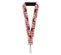 Crunchyroll Lanyard, Cowboy Bebop Spike and Faye Back to Back and Logo Red White