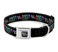 Crunchyroll Pet Collar, Dog Collar Metal Seatbelt Buckle, Black Butler House Hea
