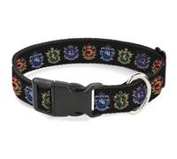 Crunchyroll Pet Collar, Dog Collar Plastic Buckle, Black Butler Public School Ar