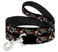 Crunchyroll Pet Leash, Dog Leash, Black Butler Ciel Phantomhive Fork Pose and Ti