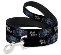 Crunchyroll Pet Leash, Dog Leash, Black Butler Five Character Group Pose and Tit
