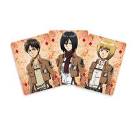 Crunchyroll SAKAMI - Attack On Titan - 52 Spielkarten - Poker, Kartenspiel, Deck, Playing Cards - original & lizensiert