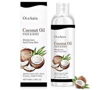 Crunier Olio di Cocco Frazionato,Olio di Cocco Biologico Liquido,100 ml