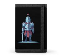 Crusader Knight - Portafoglio a tre ante con scomparti per carte di credito, per uomo e donna, Stile:, Taglia unica