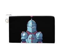 Crusader Knight portamonete carino portamonete borsellino con cerniera, Stile:, Taglia unica