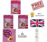 Crusca - Confezione cereali freddi in scaglie - Crusca sultana di Kellogg...