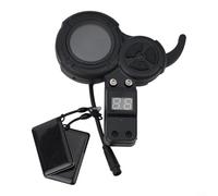 Cruscotto a 6 pin per scooter elettrico con scheda NFC per sblocco per VSETT 8/9/10/11, per ZERO 10, 8X, Z8PRO/10 VDM, pannello strumenti ABS, aggiornamento per pendolarismo, nero