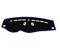 cruscotto antiscivolo LHD Con NAV Per BMW Serie 3 E90 E91 E92 E93 Wagon 2006-2011 Car Interior Dashboard Pad Cover Dash Mat Tappeto Protector Copri Cruscotto(Blu)